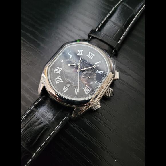 🔥Mint Condition Stauer Meisterzeit‎ 18175 Automatic Men's Watch - Picture 1 of 4